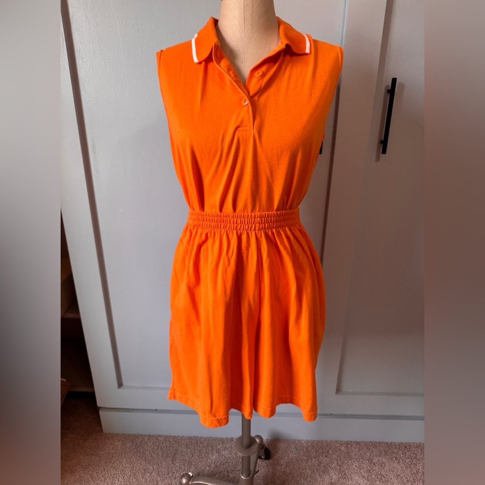Spirit Bright Orange Mini Dress